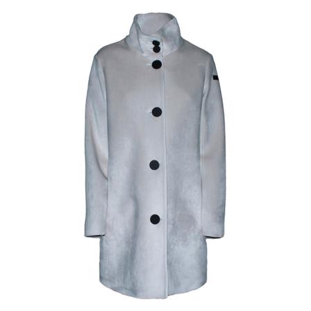 Rrd, Single-Breasted Coats Wit, Dames, Maat:L