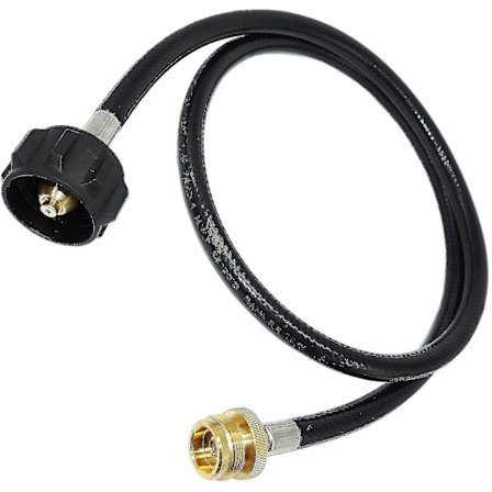 Propan Slangadapter, Ansluter 1lb BBQ till 20lb Gastankar, För Portabel Grill, Buddy Heater