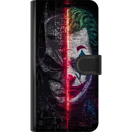 Kompatibelt Lommeboketui til Asus Zenfone 10 DC Comics Batman Joker splitt ansiktet plakat Gotham skurker Dark Knight retrofilm helt mot skurk kunst