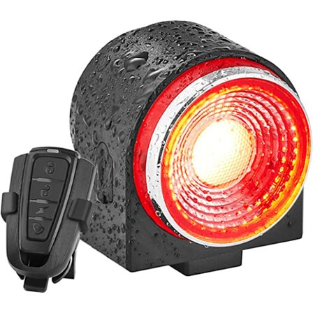 Cykelalarm baglygte USB opladning super lyse baglygter,