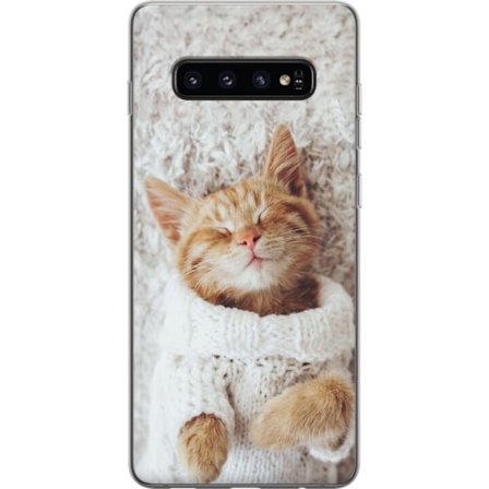 Kompatibelt Mobildeksel til Samsung Galaxy S10 Katt
