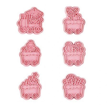 /EA/Kakeform Kakekjeks 3D Tegneserie Baking Jul Dyr Tre