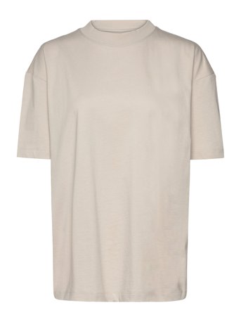 Back Graphic Boyfriend Tee Beige Calvin Klein Jeans