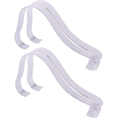 4 stk. Akryl Clear Sko Display Stativ Skostøtte, Sandal Sko Display Stativ Indsæt Holdere