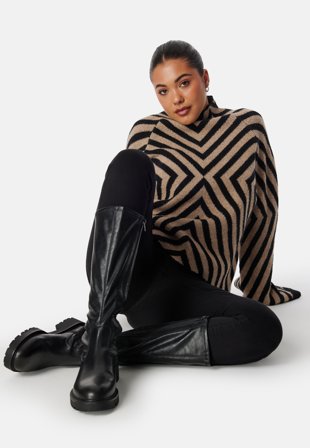 Vagabond Shoemakers Kenova Tall Leather Boots Black Klær