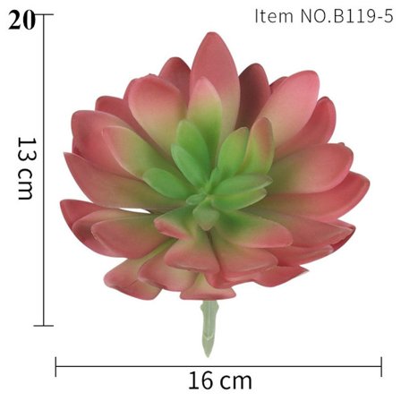 Dekoration Gröna konstgjorda suckulenter Växter 20 20