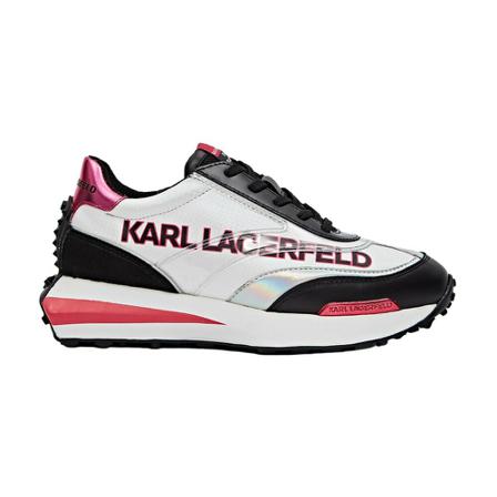 Karl Lagerfeld Zone Flo Strap Lo La , Wit , Dames , Maat: 36 EU Sneakers