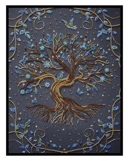 Perlebroderi Historien - Abris Art