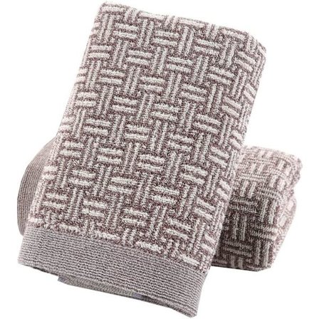 Pieni pyyhe, käsipyyhe, pehmeä ja imukykyinen koristepyyhe, 100 % puuvillaa, kylpyhuoneeseen, 13,4 x 29,1 tuumaa