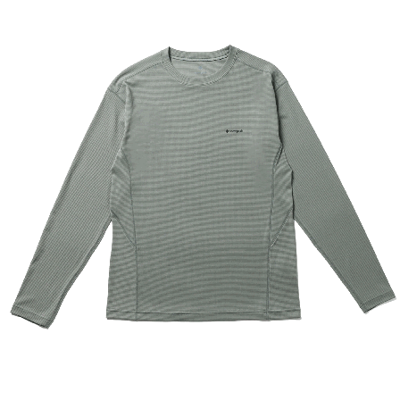Snow Peak Pe Power Dry Long Sleeve T-Shirt Grey