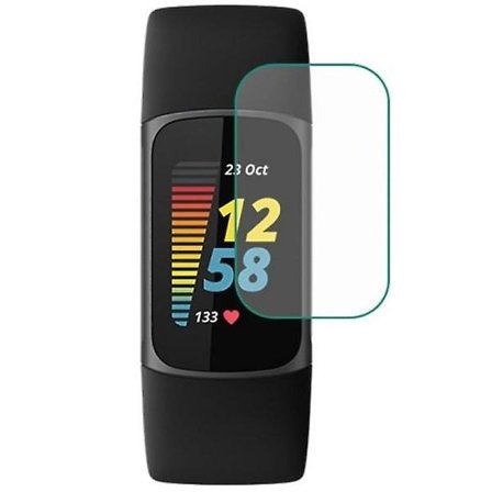 3-PACK Fitbit Charge 5 Premium skärmskydd CrystalClear Transparent
