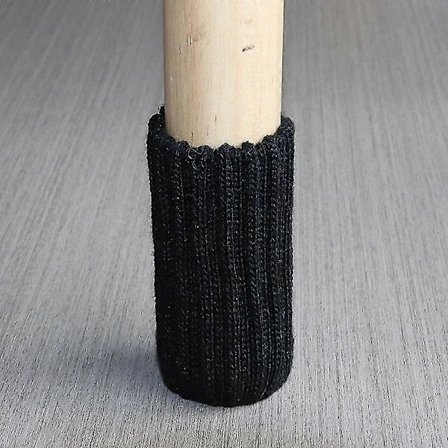 24 Stole Sokker til Stolben, Filt Møbel Stole Sokker, Møbelfødder