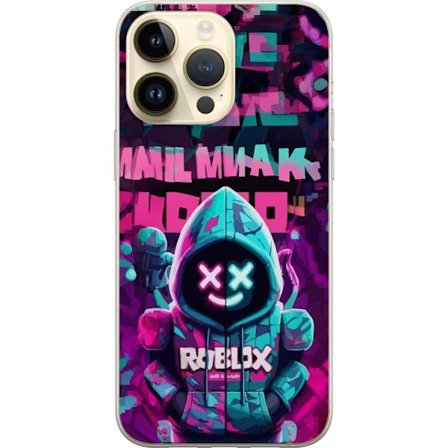 Kompatibelt Mobilskal till Apple Apple iPhone 14 Pro Max Neon Hoodie Gamer snygg motiv med spelinspiration och neonfärger