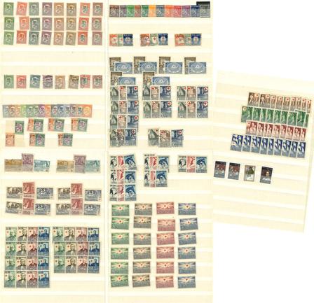 Finland - Dubletsamling på 5 indstikssider