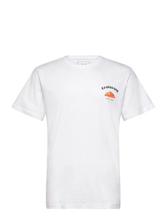 Croissant T-Shirt White Clean Cut Copenhagen