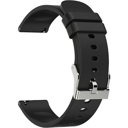 Smart Klockarmband, 20mm Mjukt Silikon Ersättningsarmband Justerbara Sportklockarmband för Smart Klocka