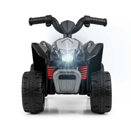 Elbil - MILLY MALLY - Honda ATV - Svart - 4 hjul - Profilert säte - Terräng