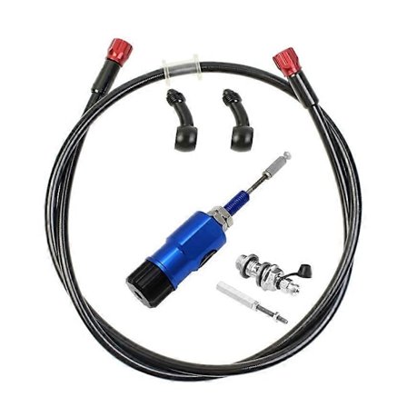 22mm Motorcykel Hydraulisk Koblingskit Bremsestyringssæt til Honda Yamaha Kawasaki Suzuki Dirt Bike Sport Bike Scooter - WELLNGS