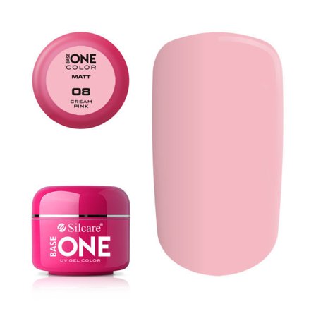 Base one - Matt - Cream rosa 5g UV gel