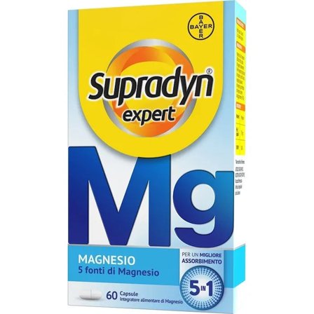 Supradyn Expert Magnesio Completo 5 Sali in 1 Tra cui Magnesio