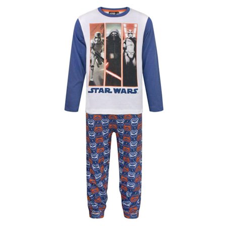 Star Wars: The Force Awakens Pojkar Panel Lång Pyjamas Set 4 År