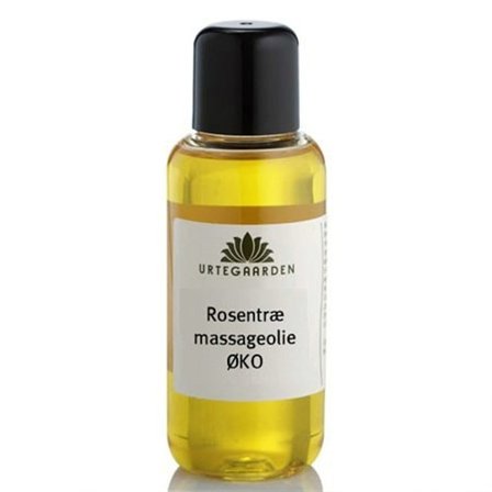 Urtegaarden Rosentræ Massageolie Ø 100 ml, Medicin & Pleje, Smerter & Feber, Massage