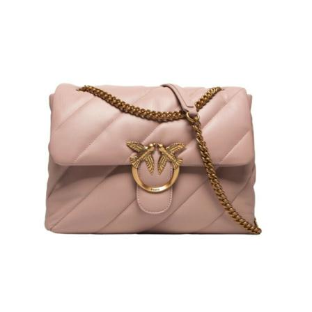 Pinko, Cross Body Bags Roze, Dames, Maat:ONE Size