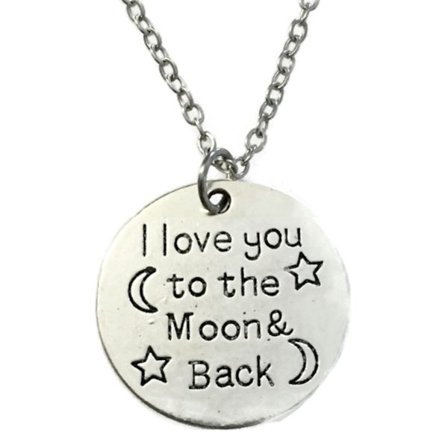 Necklace - I love you to the moon and back