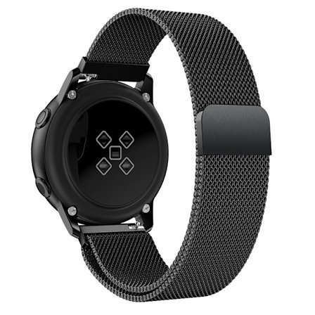 Milanese-silmukkaranneke Samsung Galaxy Watch 7 44mm Musta