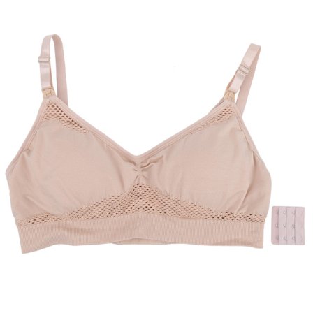 Handsfree Amnings-BH Bekväm Andningsbar Amning Nude