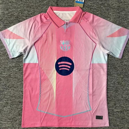 25-26 FC Barcelona Rosa Special Edition POLO Fotbollströja S-2XL