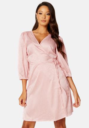 Object Collectors Item - Jaileen 3/4 Sleev Dress 40 - Powder Pink - Korta klänningar - Dam - Bubbleroom