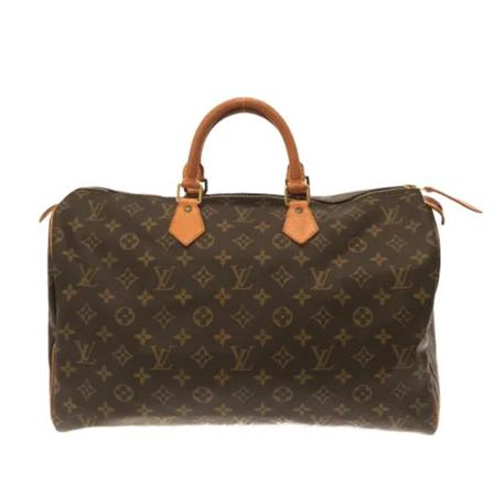 Louis Vuitton Vintage Pre-owned Polyester handbags brun, Dam Vintage Väskor, Dam, Storlek: ONE SIZE