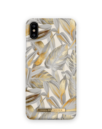 Unisex Hülle, Max Platinum Leaves Handyhülle