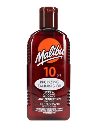 Malibu Malibu 200Ml Spf 10 Bronzing Tanning Oil - Nude - 200 ML