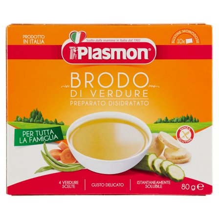 Plasmon Verdure Dry Brodo Di Verdura 80g