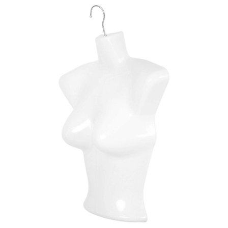 Naisten mallinukke vaatteiden esittely henkari lokki ylävartalo muovinen mekko muoto 1 setti