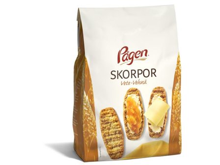 PÅGEN Skorpor Vete 240g - Lyreco - Kök och servering - Ätbart - Kakor och bröd