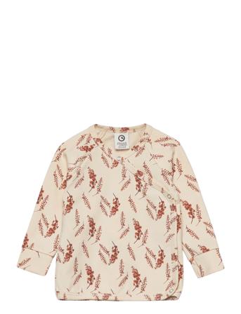 Mini Me Cardigan Langærmet T-shirt Multi/mønstret Müsli By Green Cotton
