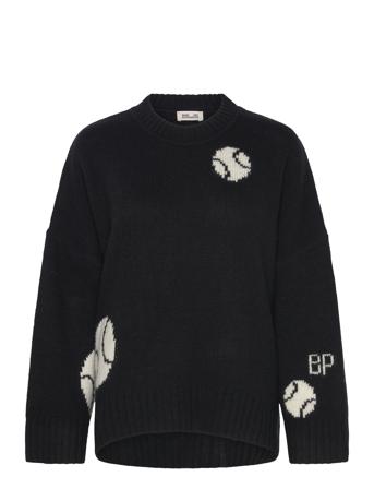 Crissa Tops Knitwear Jumpers Black Baum Und Pferdgarten
