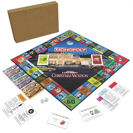 Monopoly National Lampoons Juleferie Brætspil, 100% Nyt