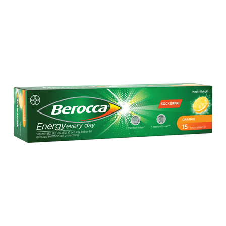 Berocca Energy brusetabletter, 15 stk.