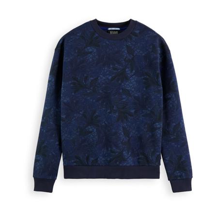 Scotch & Soda Sweatshirts , Blauw , Heren , Maat: L