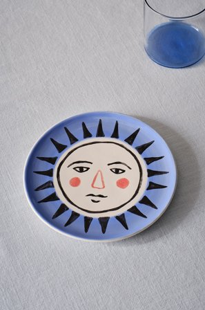 Jotex - Tallerken ø 16,5 Cm Blå - SUNNY - Kjøp Kjøkken & borddekking hos Jotex