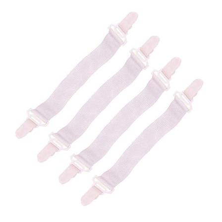 4st/ Set Elastiskt Lakan Madras Lakan Spänne