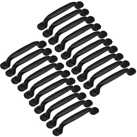 20 stk. Dørhåndtag til køkken, skab, skuffe, soveværelsesmøbler