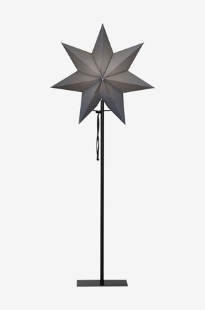 Jotex - Stjerne på fot Ozen Grå - Kjøp Julestjerner hos Jotex