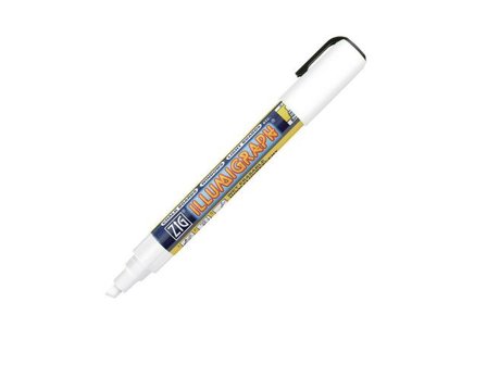 ZIG Märkpenna ZIG Illumigraph B 6mm vit - Lyreco - Kontorsmaterial - Pennor - Märkpennor - Special