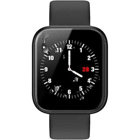 Vattentät Bluetooth Smart Watch med pulsmätare och stegräknare