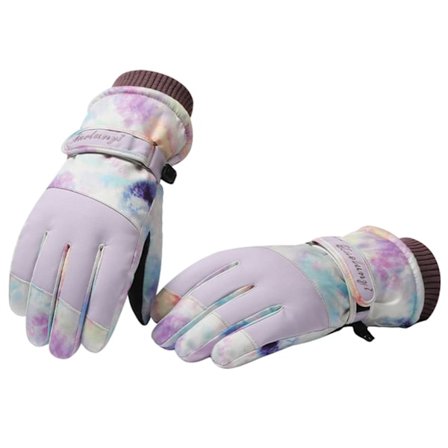 Vinter varme vanntette skihansker fungerer mobiltelefon berøringsskjerm håndvarmere snøsport vindtette varme hansker snowboardkjøring løping 